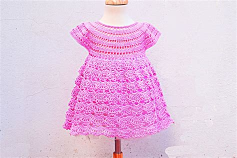 Crochet Fast And Easy Baby Dress We Love Crochet