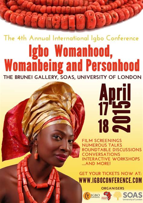 The 4th Annual Igbo Conference Igbo Womanhood Womanbeing