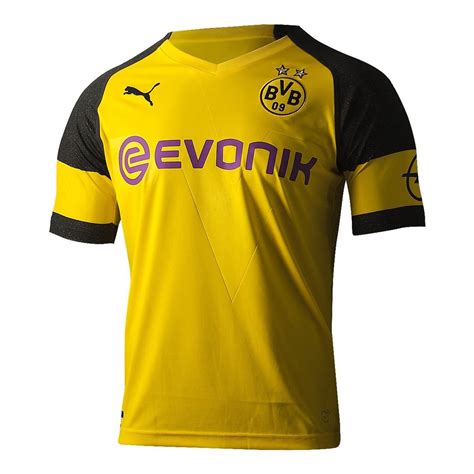 Camisa Borussia Dortmund Home 1819 Sn° Torcedor Puma Masculina