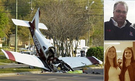 Father Dies But Two Teen Girls Survive Florida Plane Crash Daily Mail Online