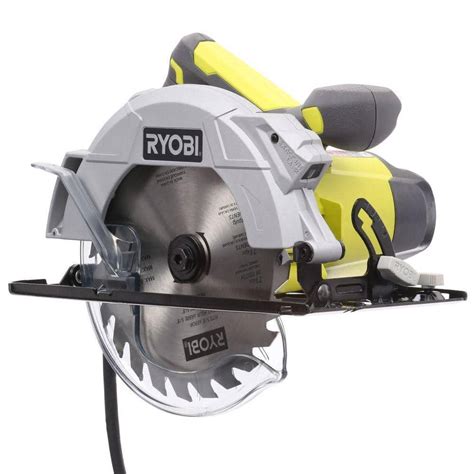 Ryobi 14 Amp 7 14 In Circular Saw With Laser Csb143lzk The Home Depot