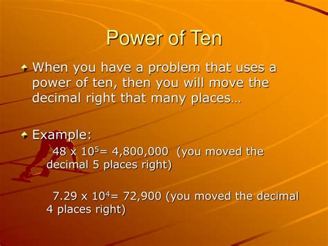 Ppt Scientific Notation And Powers Of Ten Powerpoint Presentation