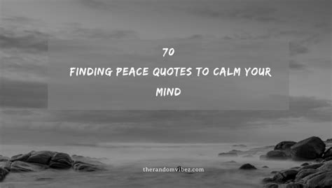 70 Finding Peace Quotes That Will Calm Your Mind