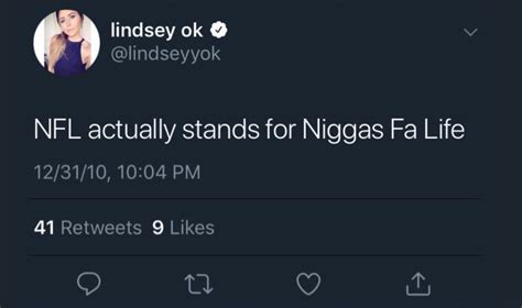 Baltimore Ravens Blogger Lindsey Ok Used N Word In Tweets