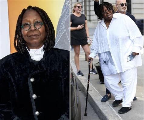 Whoopi Goldberg Has Tripled In Size And Requires A Cane 👀 Rfittofat