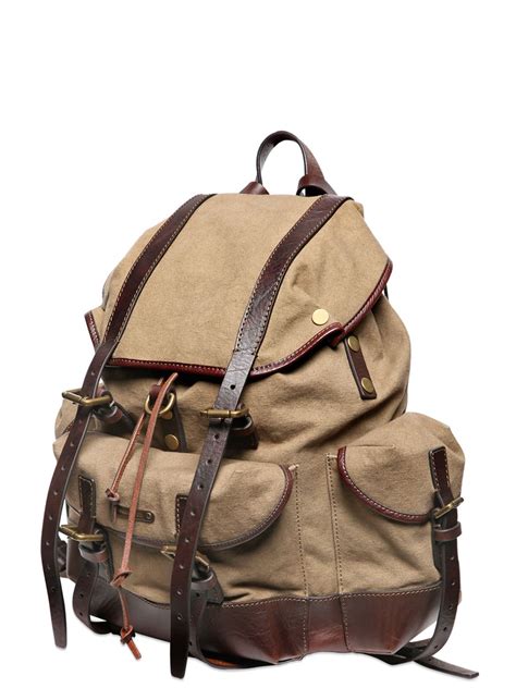 Backpack Leather Iucn Water