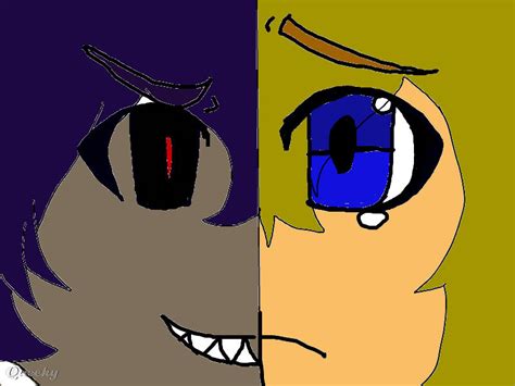 Two Faced ← An Anime Speedpaint Drawing By Iloveholwpendragon Queeky