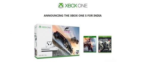 Microsoft Xbox One S India Launch Price Specifications Pre Order