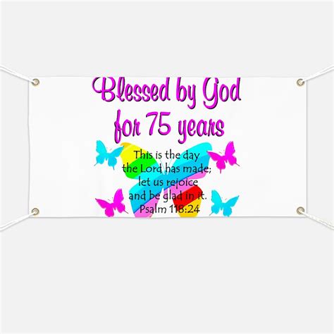 Happy 75th Birthday Banners And Signs Vinyl Banners And Banner Designs