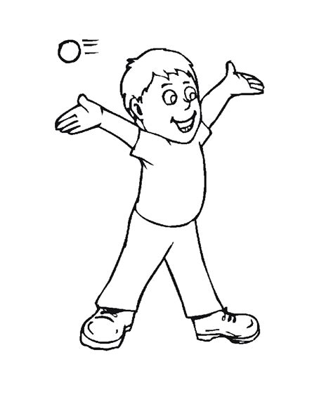 Boy Coloring Pages Printable