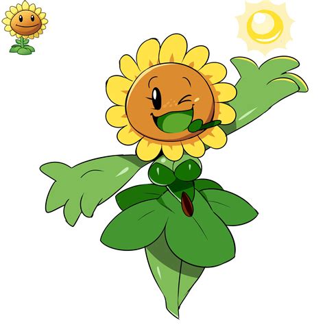 Sunflower Idol R PlantsVSZombies