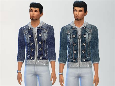 The Sims Resource Denim Jacket