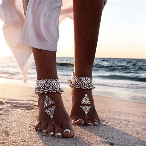 anklet and toe ring combination ankletandtoeringchain ankle bracelets ankle jewelry foot