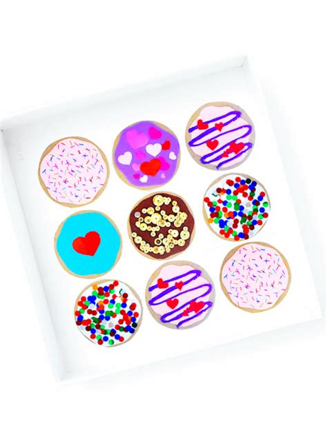 Sweet Cardboard Frosted Sugar Cookies Craft | Crafts ...