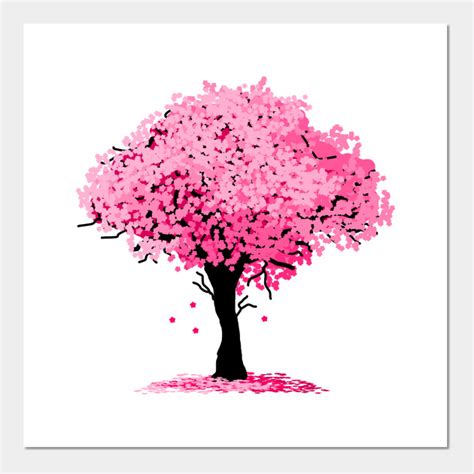 Sakura Tree Sakura Posters And Art Prints Teepublic