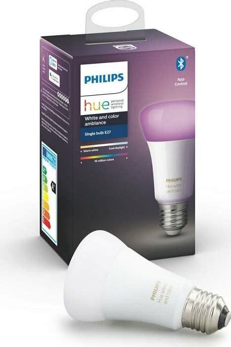 Philips Hue White And Color Ambiance Led Bulb E27 9w 673109 00 Ab €