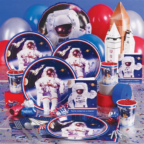 Space Mission Party Supplies Space Birthday Party Space Party Space Party Supplies