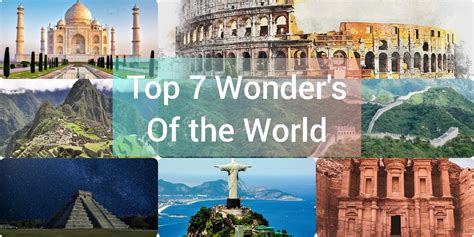 Top 7 Best Wonders Of The World To Travel To In 2020