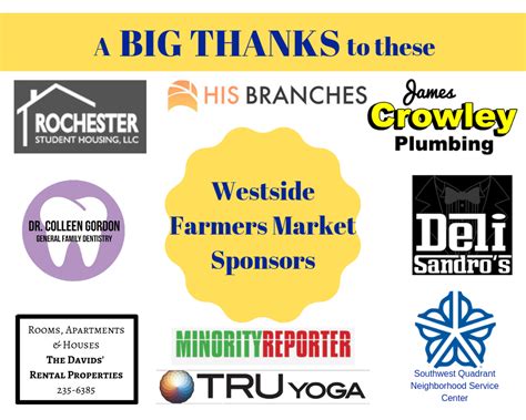 Sponsorspartners Westside Farmers Market