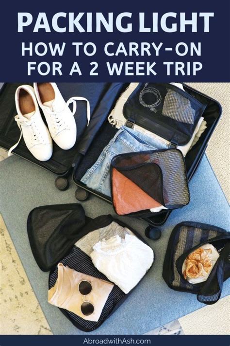 How To Pack Light For 2 Weeks Carry On Only Packing Light Packing