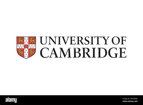 University Of Cambridge Logo White Background Stock Photo Alamy