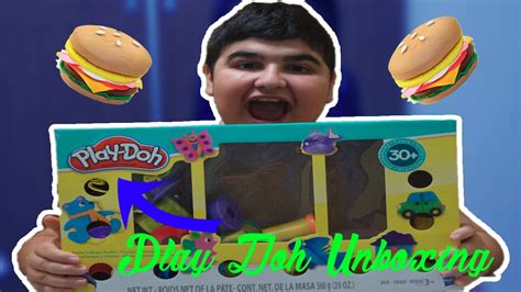 Play Doh Unboxing With Mustafa Youtube
