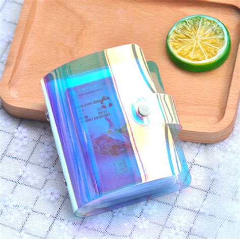 Buy cute card holder and get the best deals at the lowest prices on ebay! Cute Laser Clutch Credit Cards Holder 20 Bits Card Case Business ID Plastic Card Holder ...