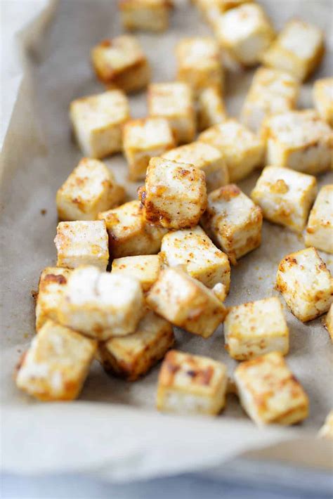 How To Make Crispy Baked Tofu Delish Knowledge