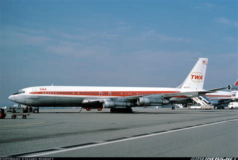 Boeing 707 331b Trans World Airlines Twa Aviation Photo 0097034