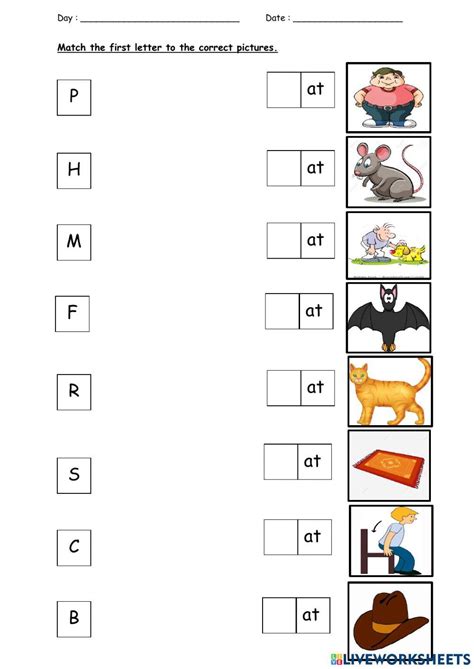 Phonic Interactive Activity Live Worksheets
