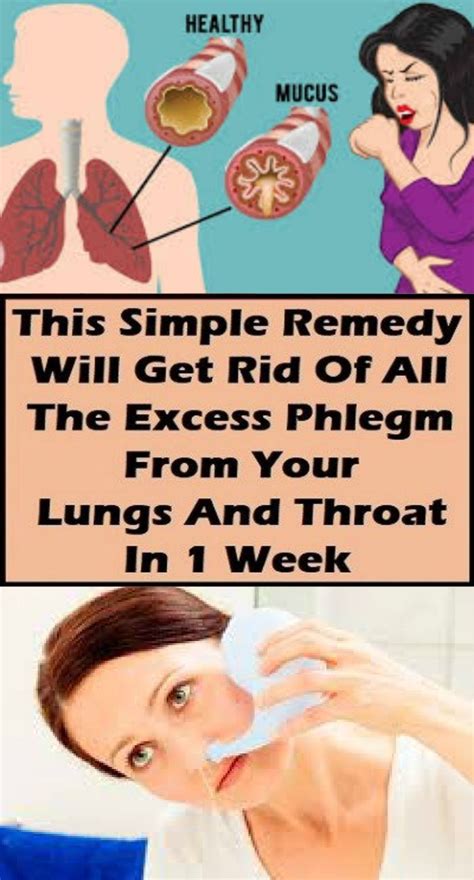 This Simple Remedy Will Help To Get Rid Of Phlegm And Mucus Getting