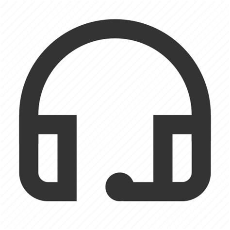 Headphones Headset Audio Support Icon Download On Iconfinder