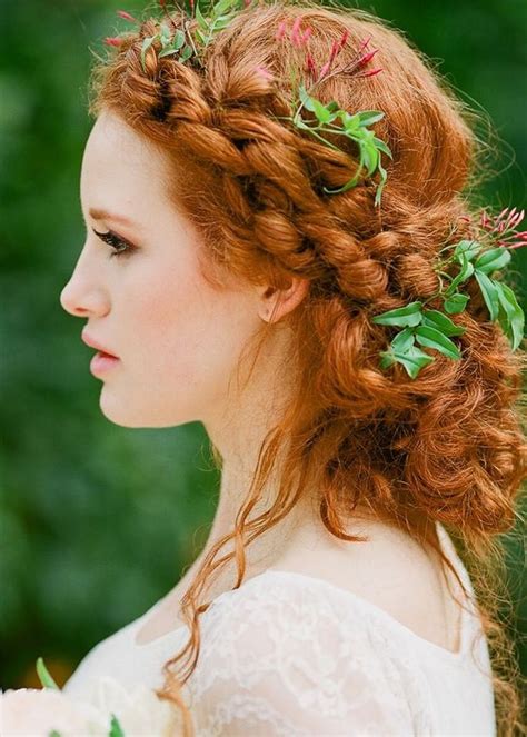 Another tells of a beautiful woman having three braids of hair wound round her head, and the fourth hanging down her back to her ankles. BEAUTY | Viking hair, Hair styles, Celtic hair