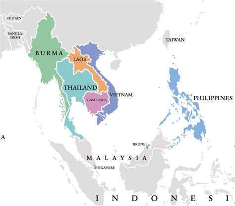 Southeast asia is a region comprised of 11 different countries, all with their own languages and cultures. Southeast Asia - MapsCompany