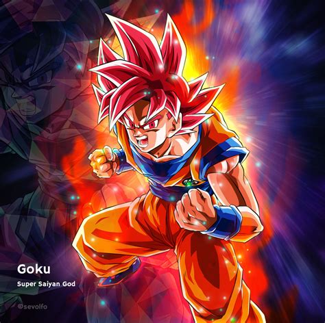 However, goku black's (who is zamasu — a supreme kai — in goku's body) version of. Goku Super Saiyan God by Sevolfo on DeviantArt