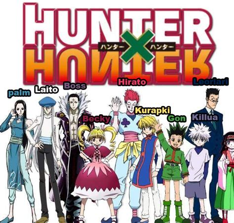 Hunter X Hunter Characters Names - Pin on hunter x hunter
