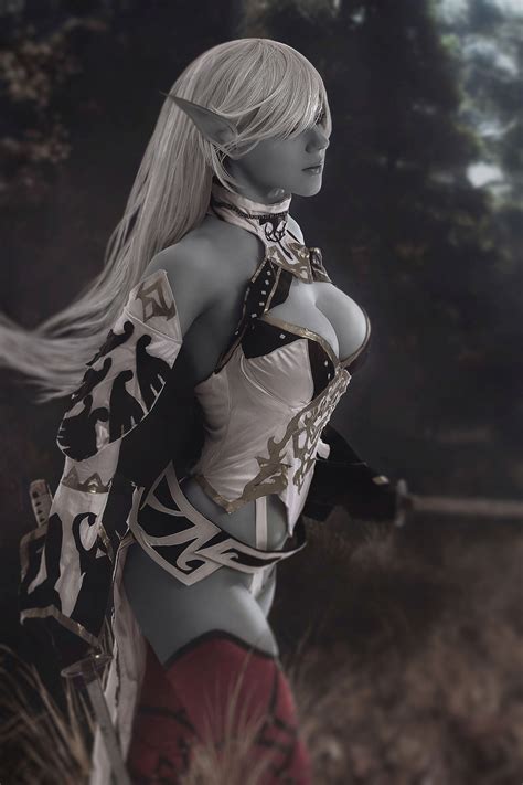 Resultado De Imagen Para Lineage Dark Elf Female Guerrera De Fantas A Chica Fantasy