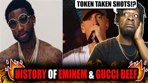 eminem vs gucci mane the history of the beef youtube