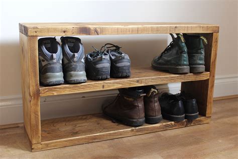Check spelling or type a new query. Solid Rustic Shoe Rack - Chunky - Wood - Scaffold Boards ...