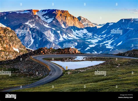 View From The Beartooth Highway Cody Wyoming United States Of