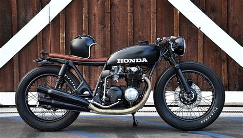 Honda Cb550 Cafe Racer Custom By Seaweed And Gravel