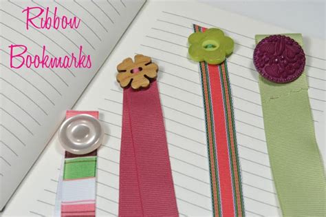Cathie Filian Make It Ribbon Bookmarks