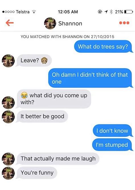 0000 Telstra Am 7 Shannon You Matched With Shannon On What Do Trees