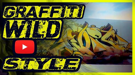 Graffiti Mural Wild Style Uio Befe Zone Youtube
