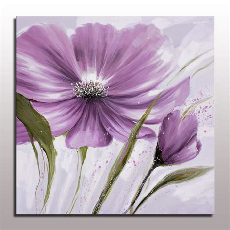 Beautiful Abstract Flower Painting Decorative Flower Oil
