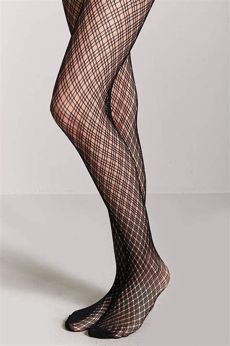 Forever 21 Sheer Patterned Tights Patterned Tights Womens Fashion Older Women Fashion