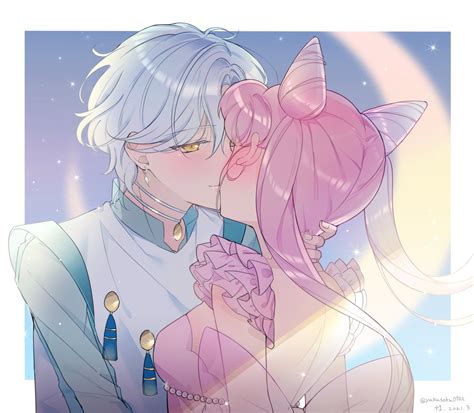 Sailor Chibi Moon And Helios