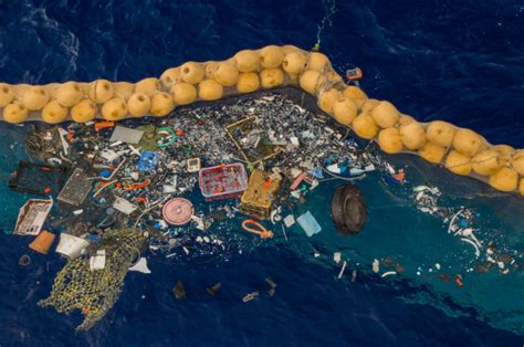 Ocean Cleanup System Passes Collection Test Sustainable Plastics