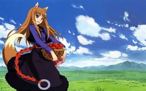 48 Holo Spice And Wolf Wallpaper Wallpapersafari