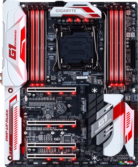 Gigabyte Ga X99 Ultra Gaming Rev 11 Motherboard Specifications On